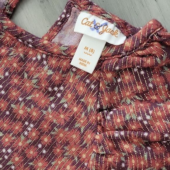 Cat &Jack Cotton Dress ,girls size 8 - Picture 3 of 4